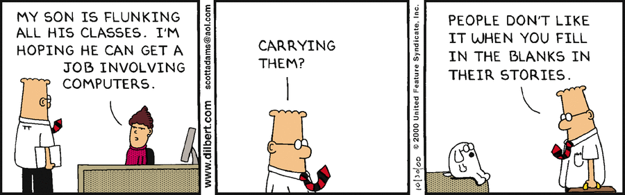 Dilbert Cartoon
